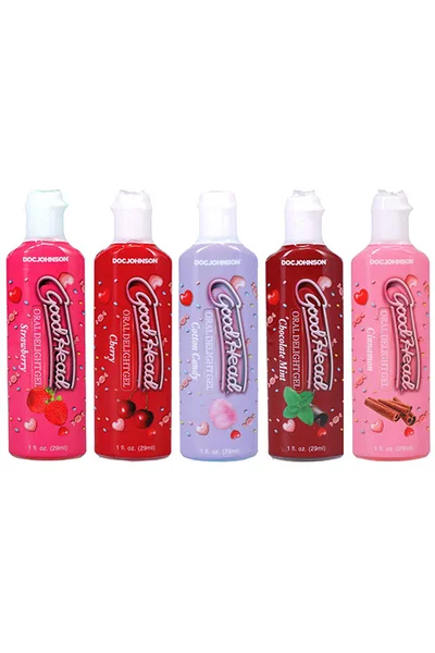 Doc Johnson Goodhead Ultimate BJ Delight 5 Piece Flavoured Lubricant Set — image 2 of 2