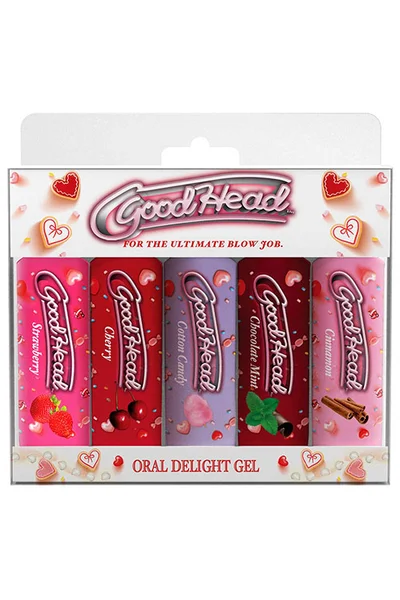 Doc Johnson Goodhead Ultimate BJ Delight 5 Piece Flavoured Lubricant Set — image 5 of 6