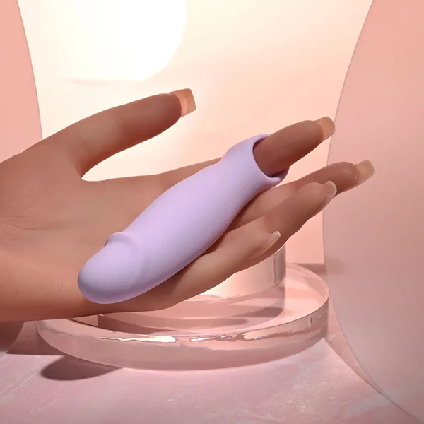 Selopa PETITE PECKER - Purple 11.7 cm USB Rechargeable Mini Vibrator — image 2 of 9