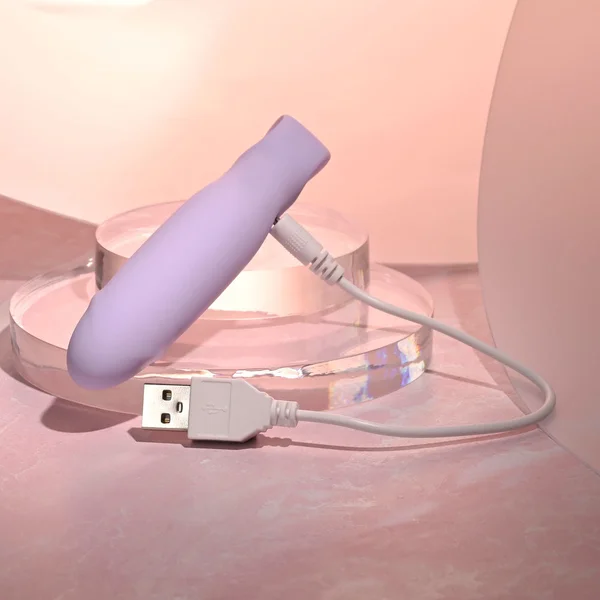 Selopa PETITE PECKER - Purple 11.7 cm USB Rechargeable Mini Vibrator — image 9 of 9