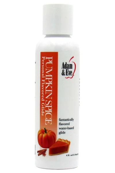 Adam and Eve Pumpkin Spice Flavored Glide Water Based Glide (118ml) — image 2 of 2
