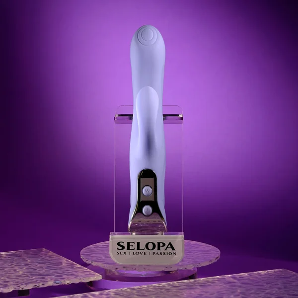 Evolved LAVENDER LOVE - Purple 23.3 cm USB Rechargeable Rabbit Vibrator — image 5 of 9