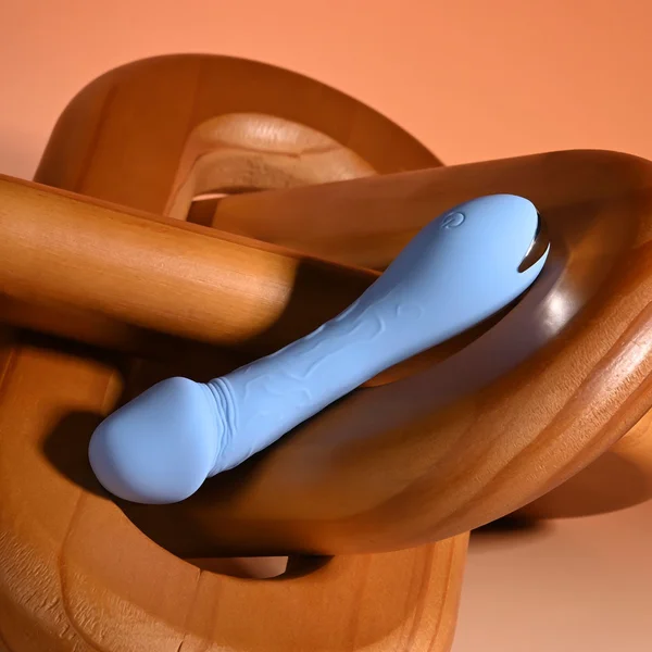 Selopa DAINTY DICK - Baby Blue 11.9 cm USB Rechargeable Mini Vibrator — image 5 of 9