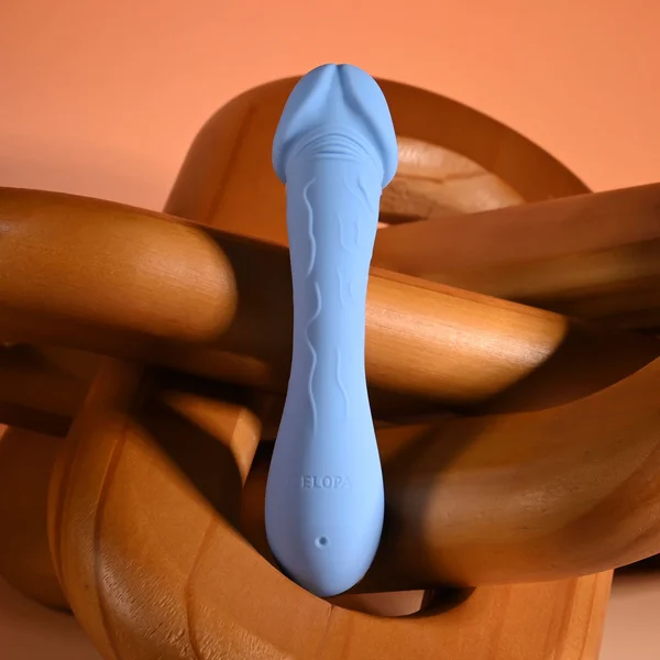 Selopa DAINTY DICK - Baby Blue 11.9 cm USB Rechargeable Mini Vibrator — image 6 of 9