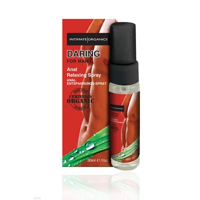 intimate organics anal relaxing spray for men 30ml1oz
