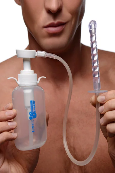 CleanStream 7.5" Pump Action Enema Bottle with Nozzle | 10oz (300ml) — image 5 of 6