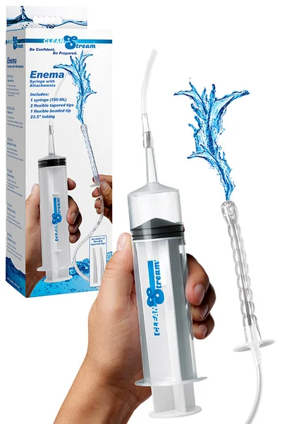 CleanStream 8.25"  Enema Syringe with Attachments — image 9 of 12