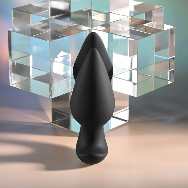 Evolved THE GENIE - Black 11.2 cm USB Rechargeable Vibrating Plug with Wireless Remote — image 5 of 9