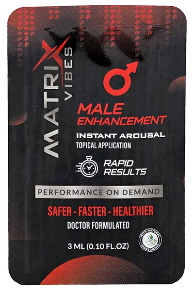 Doc Johnson Matrix Vibes Male Enhancement Instant Arousal Cream (3ml) — image 2 of 2