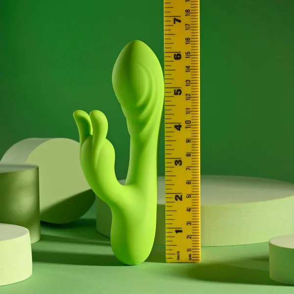 Evolved BRAT BUNNY - Green 16.2 cm USB Rechargeable Rabbit Vibrator — image 8 of 9