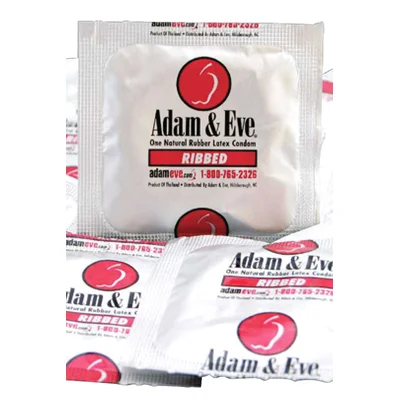 adam and eve ribbed 13 pack condoms