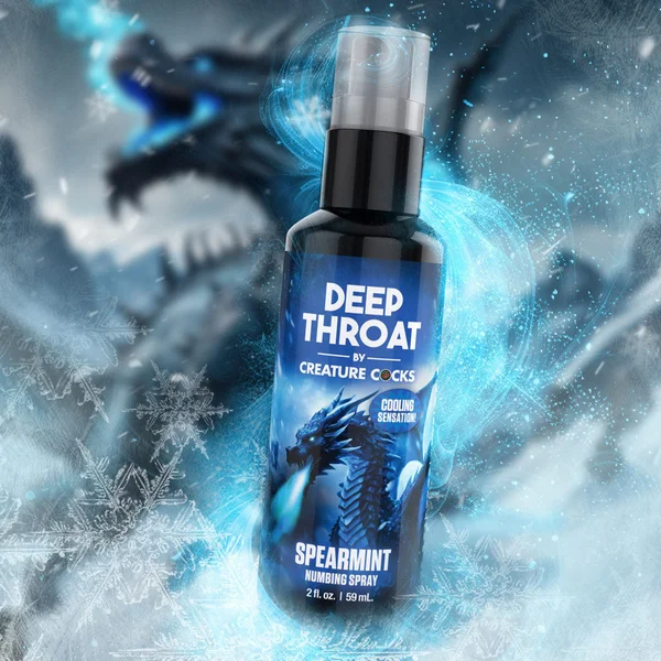 Creature Cocks Deep Throat Spray - Spearmint - Spearmint Flavoured Numbing Spray - 59 ml Spray — image 7 of 8