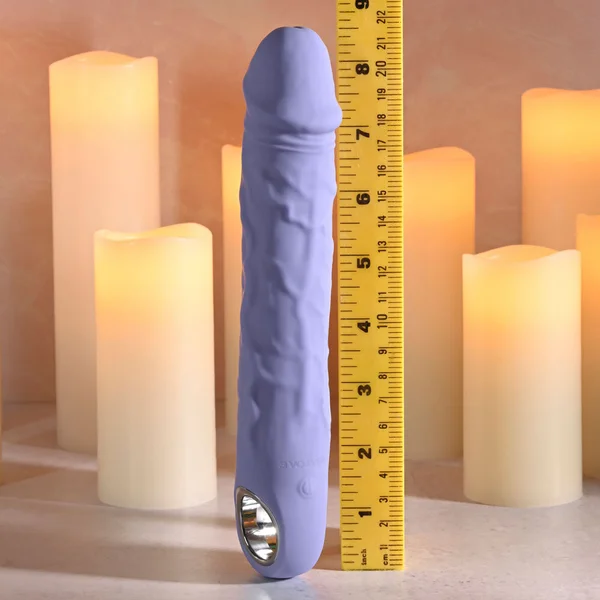 Evolved LARGE PURPLE FANTASY - Purple 21.8 cm USB Rechargeable Vibrator — image 8 of 9