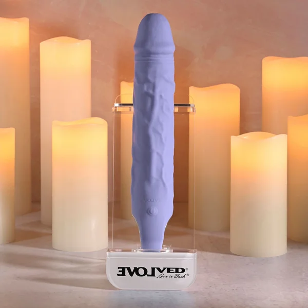Evolved LARGE PURPLE FANTASY - Purple 21.8 cm USB Rechargeable Vibrator — image 5 of 9