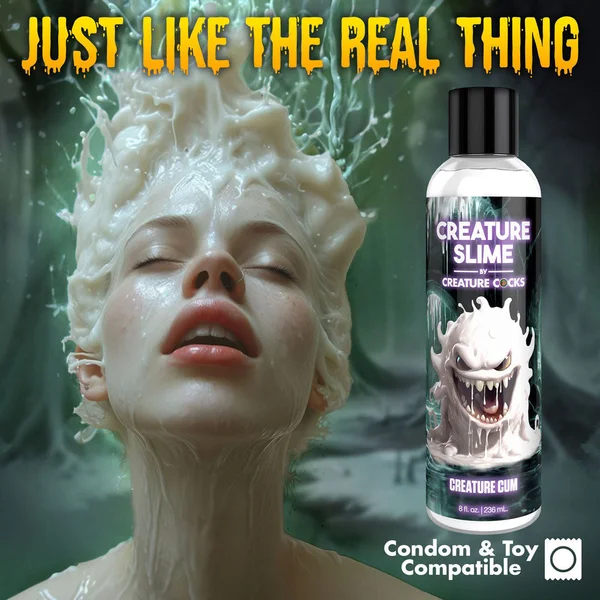 Creature Slime by Creature Cocks - Creature Cum - Cum Lubricant - 236 ml Pump Bottle — image 4 of 7