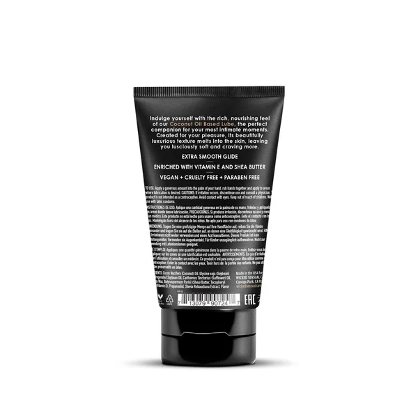 Wicked COCONUT - Coconut Oil Based Lubricant - 120 ml Tube — image 2 of 2