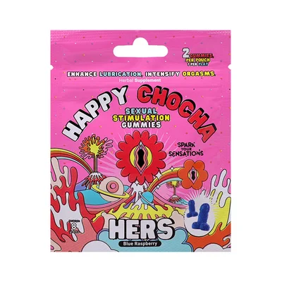 doc johnson happy chocha blueberry flavoured female sexual enhancement gummies