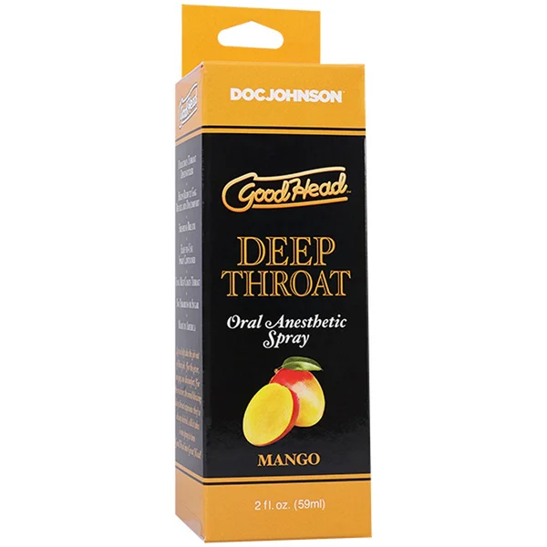 GoodHead Deep Throat Spray - Mango - Mango Flavoured Deep Throat Spray - 59 ml Bottle — image 3 of 3