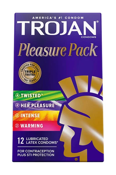 Trojan Pleasure 12 Pack Latex Condoms — image 2 of 2