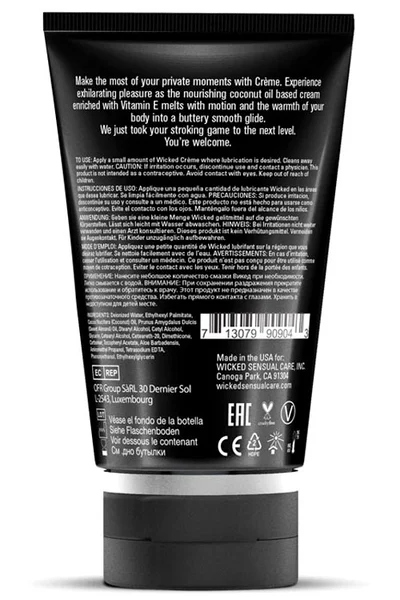 Wicked Masturbation Creme To Liquid Lubricant (120ml) — image 2 of 2