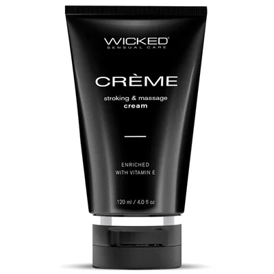 wicked masturbation creme to liquid lubricant 120ml