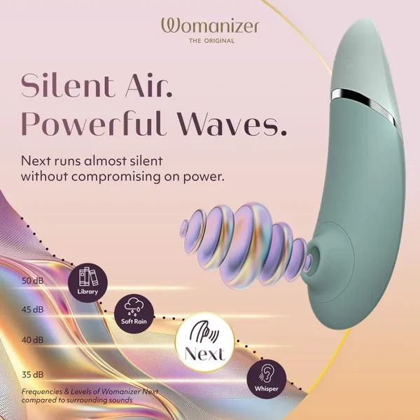 Womanizer Next 3D Pleasure Air Rechargeable Clitoral Stimulator — image 6 of 12