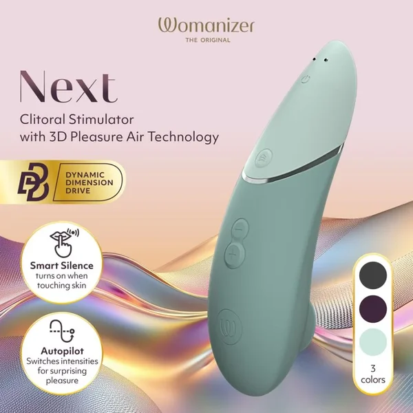 Womanizer Next 3D Pleasure Air Rechargeable Clitoral Stimulator — image 4 of 12
