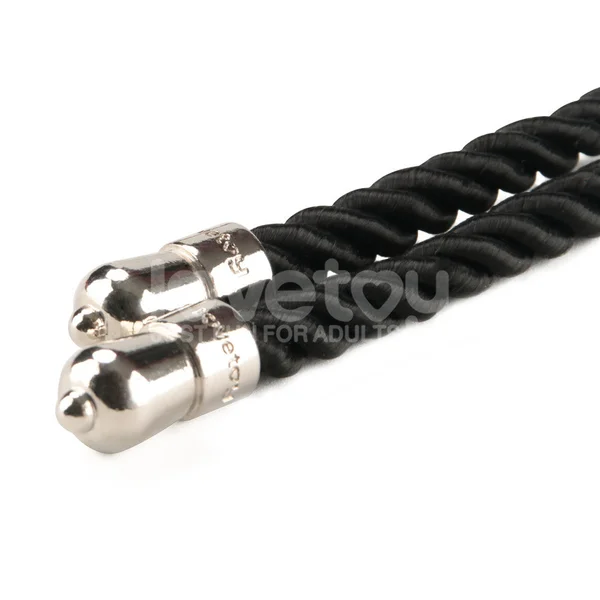 Rebellion Reign Silky Bondage Rope - Black - Black Bondage Rope - 10 metre length — image 6 of 9