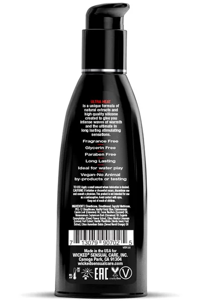 Wicked Ultra Warming Silicone Lubricant (60ml) — image 2 of 2
