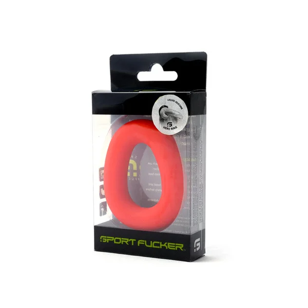 Sport Fucker Hero Ring - Red - Red Cock Ring — image 2 of 3