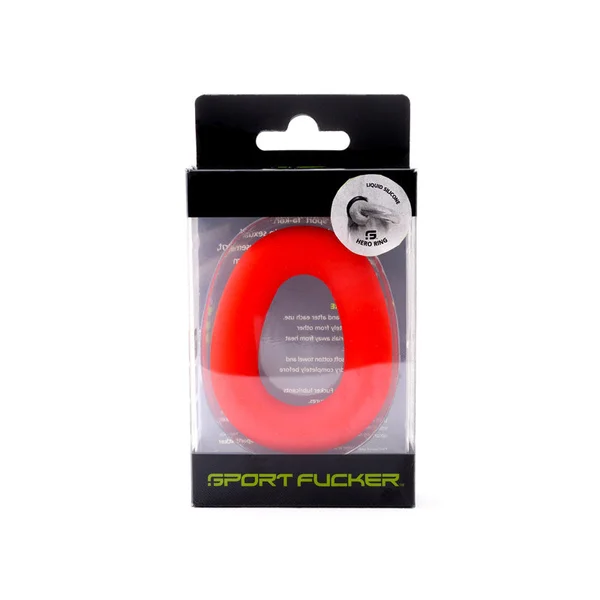 Sport Fucker Hero Ring - Red - Red Cock Ring — image 3 of 3