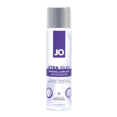 jo xtra silky thin silicone lubricant 120ml 4oz