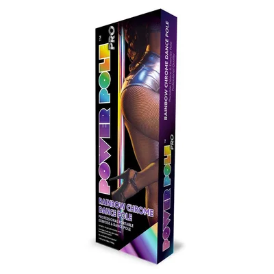 power pole pro rainbow rainbow chrome dance pole kit