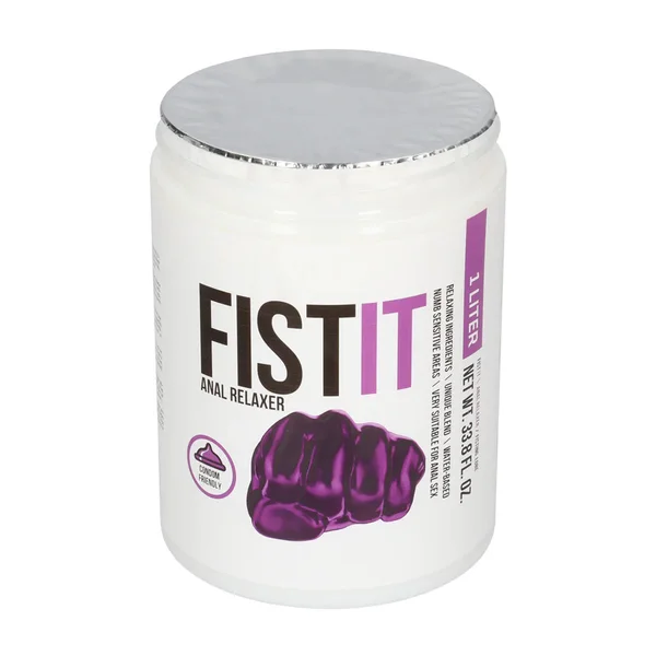 Pharmquests Fist-It Anal Relaxer - Water Based Relaxing Lubricant - 1000 ml Tub — image 4 of 4