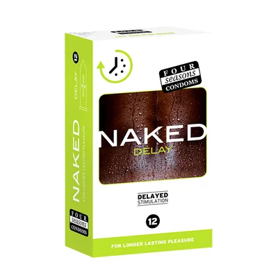 four seasons naked delay 12 pack latex condoms