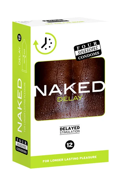 Four Seasons Naked Delay 12 Pack Latex Condoms — image 3 of 3