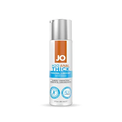 jo h2o anal thick lubricant 60ml 2oz