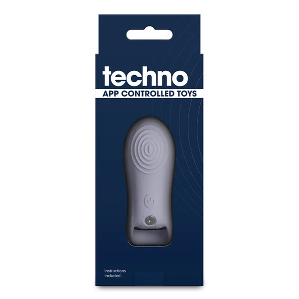 Techno - Molly - Grey USB Rechargeable Finger Stimulator with App Control — image 3 of 4