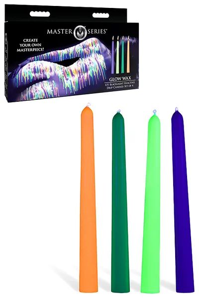 Master Series Glow In The Dark Drip Candles | Set of 4 — image 6 of 15