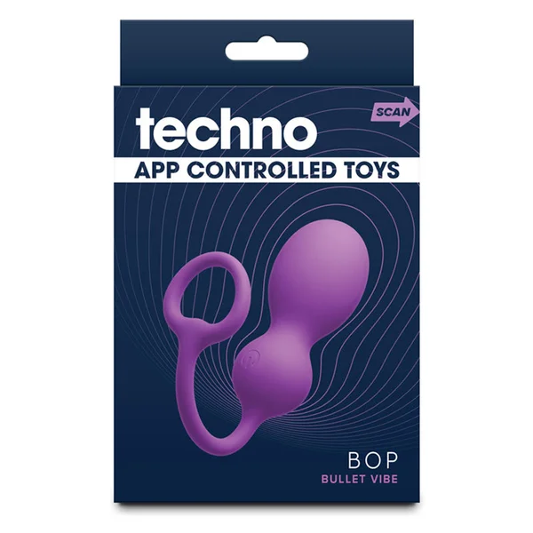 Techno - Bop - Purple USB Rechargeable Vibrating Kegel Exerciser with App Contol — image 4 of 4