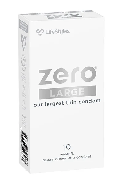 Lifestyles Zero Large 10 Pack Latex Condoms — image 3 of 8