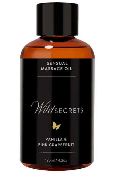 Wild Secrets Vanilla & Pink Grapefruit Sensual Massage Oil | 125ml (4.2oz) — image 13 of 16