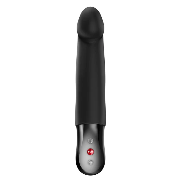 Fun Factory STRONIC REAL Black - Black USB Rechargeable Thrusting Vibrator — image 2 of 4