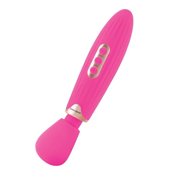 Bodywand RUMBLE WAND 8 Inch - Hot Pink 20.3 cm USB Rechargeable Massage Wand — image 4 of 4
