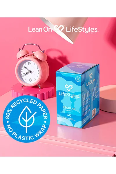 Lifestyles Regular 40 Pack Comfort Latex Condoms — image 9 of 9