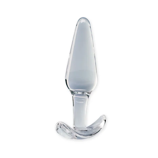 Clarity - Utopian Floret - Clear 11 cm Glass Butt Plug — image 2 of 6