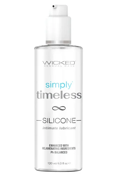 Wicked Simply Timeless Silicone Lubricant with Vitamin E | 120ml (4oz) — image 3 of 4