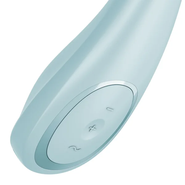 Satisfyer G-Spot Wave 2 - Ice Blue - Ice Blue 23.6 cm USB Rechargeable Flicking Tip Vibrator — image 4 of 5