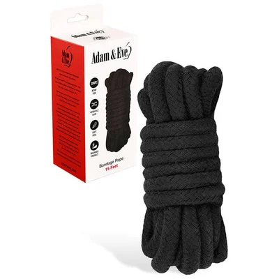 adam eve bondage rope 45 metre 15 feet black bondage rope 45 metre length