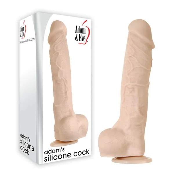 Adam & Eve Adam's True Feel Cock XL - Flesh 26.7 cm (10.5'') Dong — image 5 of 9